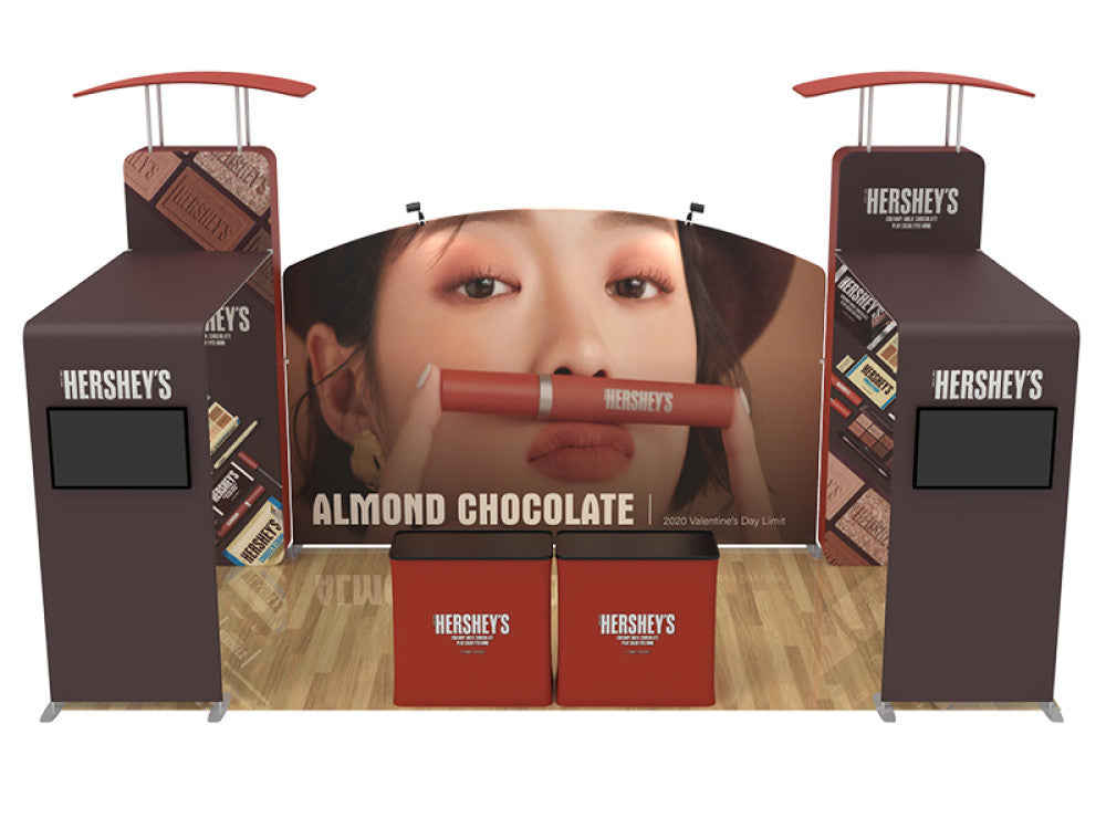 10x20ft Custom Trade Show Booth 14