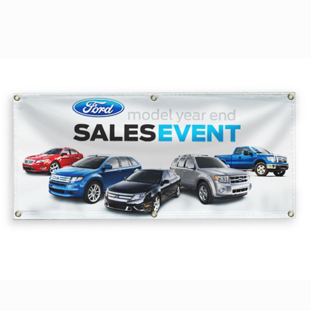 Custom Vinyl Banner 9.5' X 3'