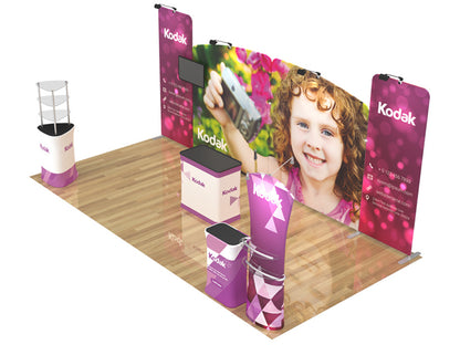 10x20ft Custom Trade Show Booth G