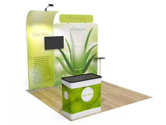 10x10ft Custom Trade Show Booth 16