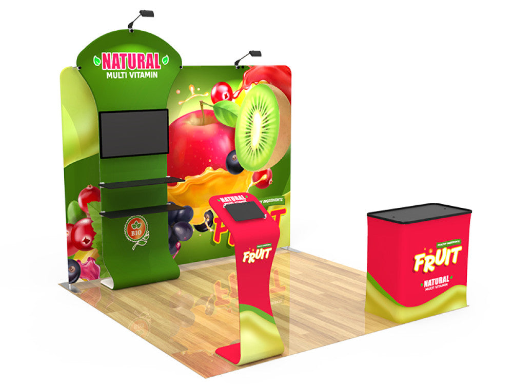 10x10ft Custom Trade Show Booth I