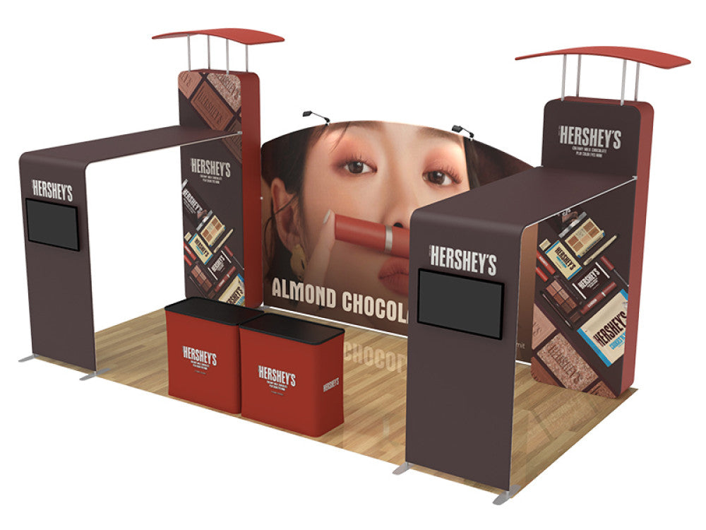10x20ft Custom Trade Show Booth 14