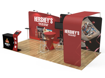 10x20ft Custom Trade Show Booth 13