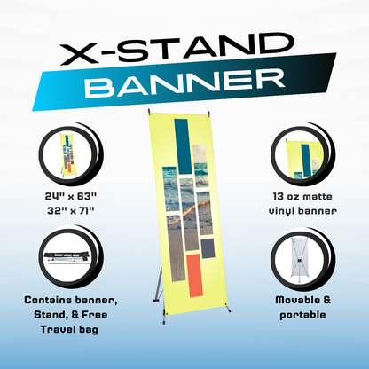 X-stand banner