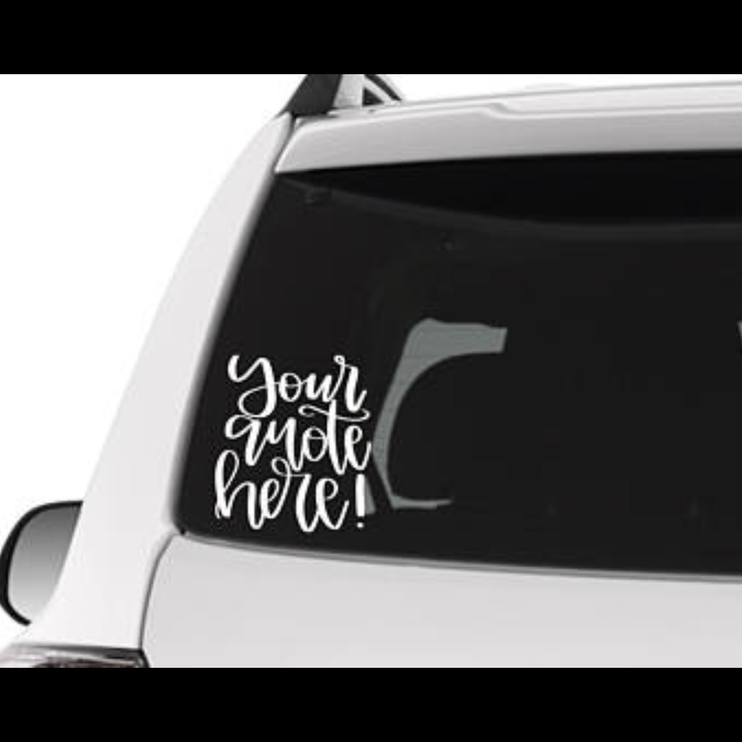 Custom Car Stickers and Car decals | Signs Lord